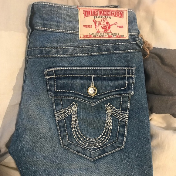 美品 TRUE RELIGION JOEY SUPER T 32 seat33 True Religion Jeans, Joey Big T, Row 32, Seat 33 | eBay